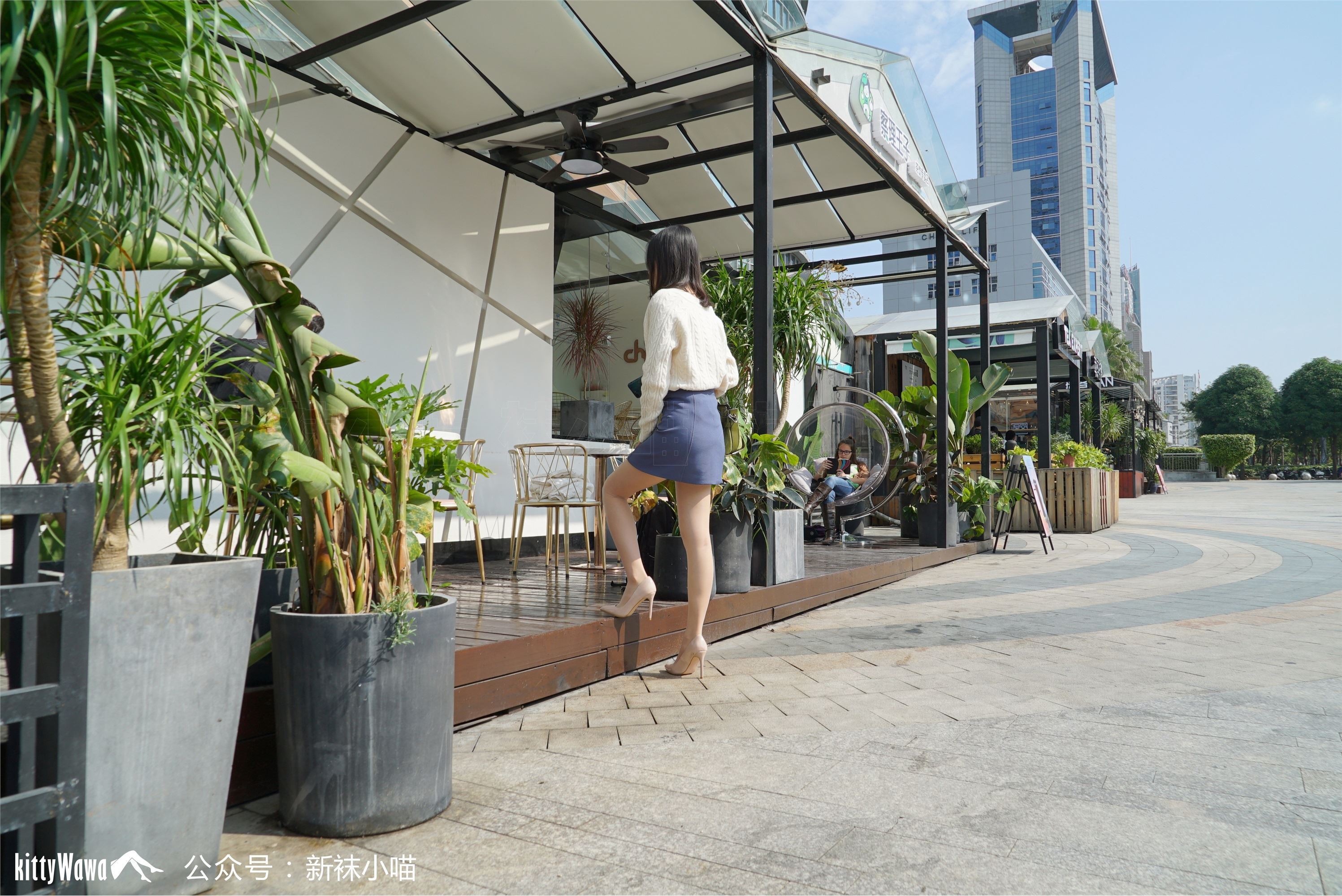 kittyWawa袜小喵故事集  KTS004 偶遇老同学